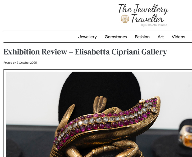 大巡礼★Amazing jewelry様 The Jewellery Traveler - Elisabetta Cipriani